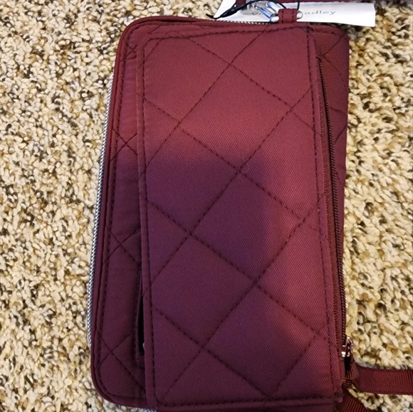 Vera Bradley RFID Turnlock Wallet & Ultimate Card Case in Performance Twill - Picture 9 of 16